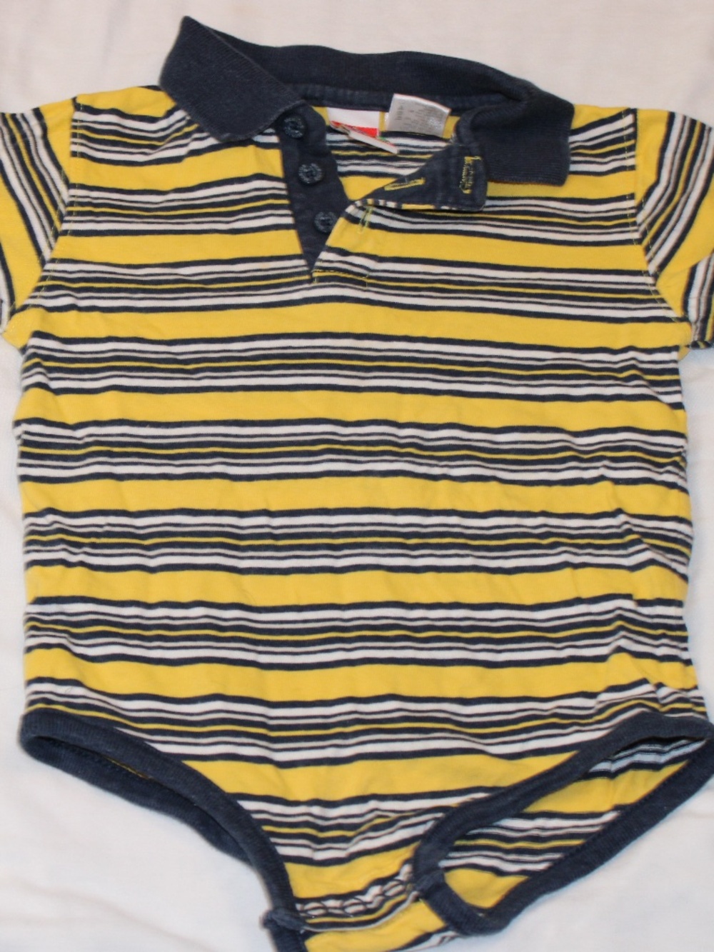 Vintage McKids 18M Striped Romper McDonald’s